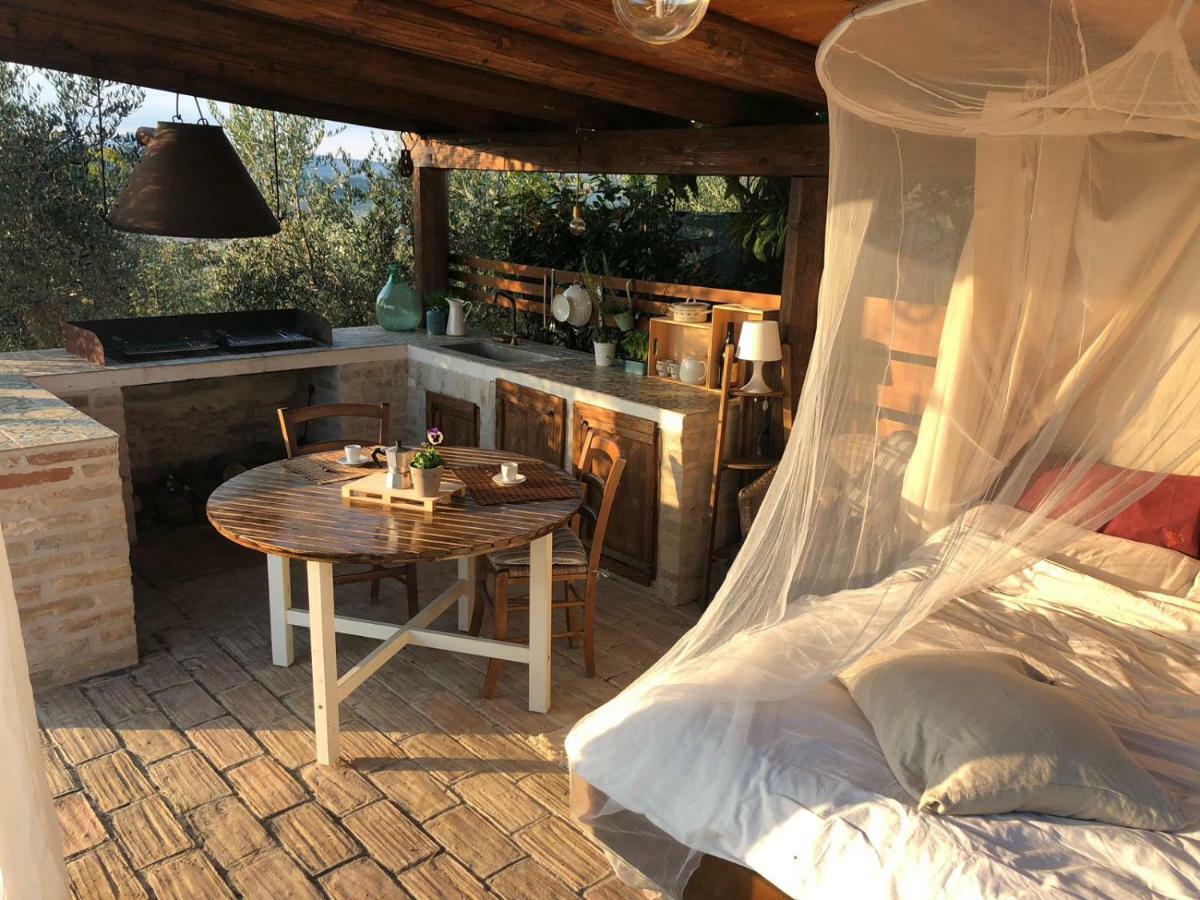 La Vigna Countrybnb Montottone Exteriör bild